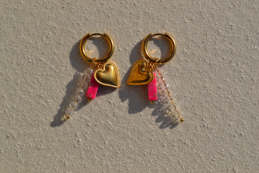 Blush Love Oorbellen goud