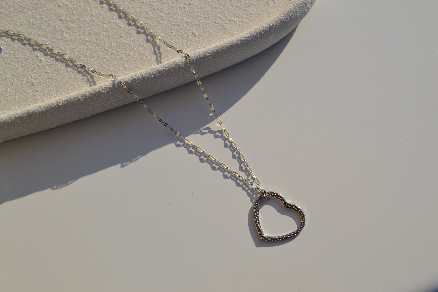 Openhearted Ketting Zilver