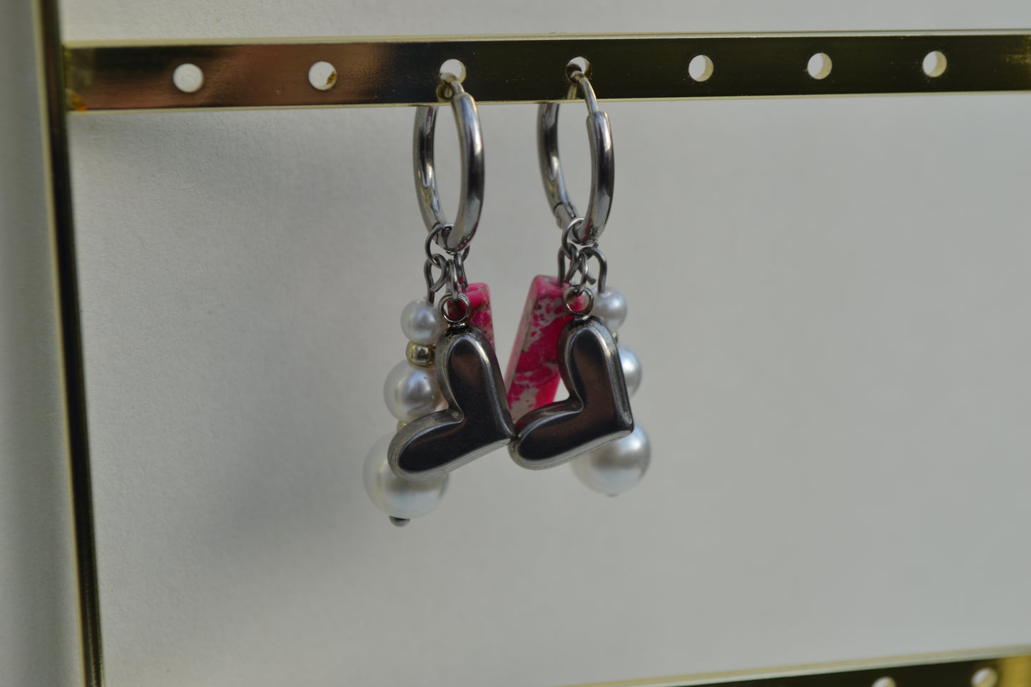 Amour Oorbellen Zilver