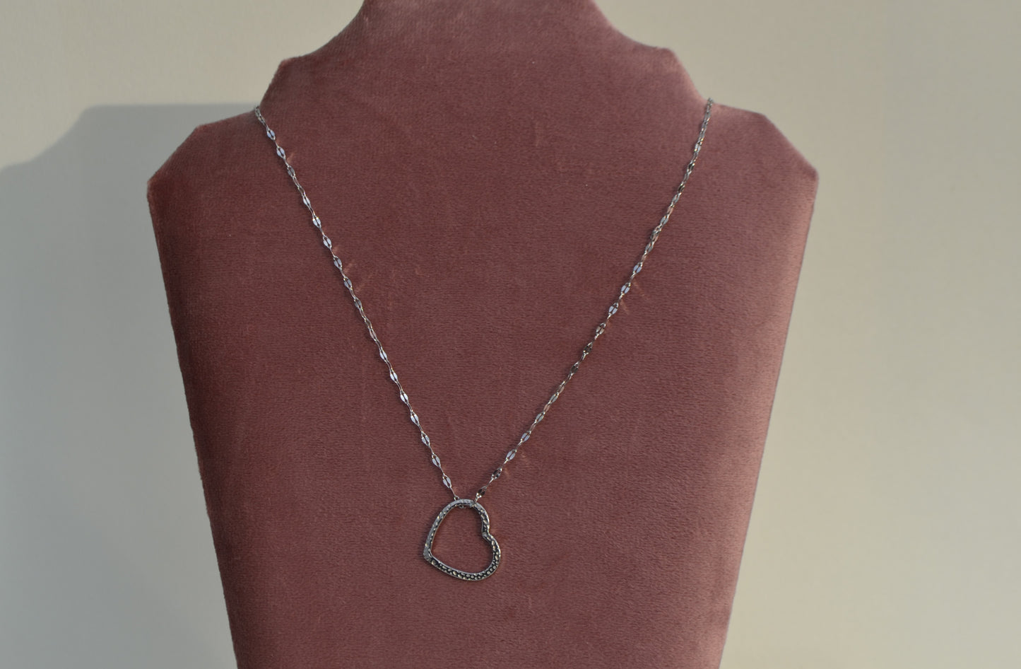 Openhearted Ketting Zilver