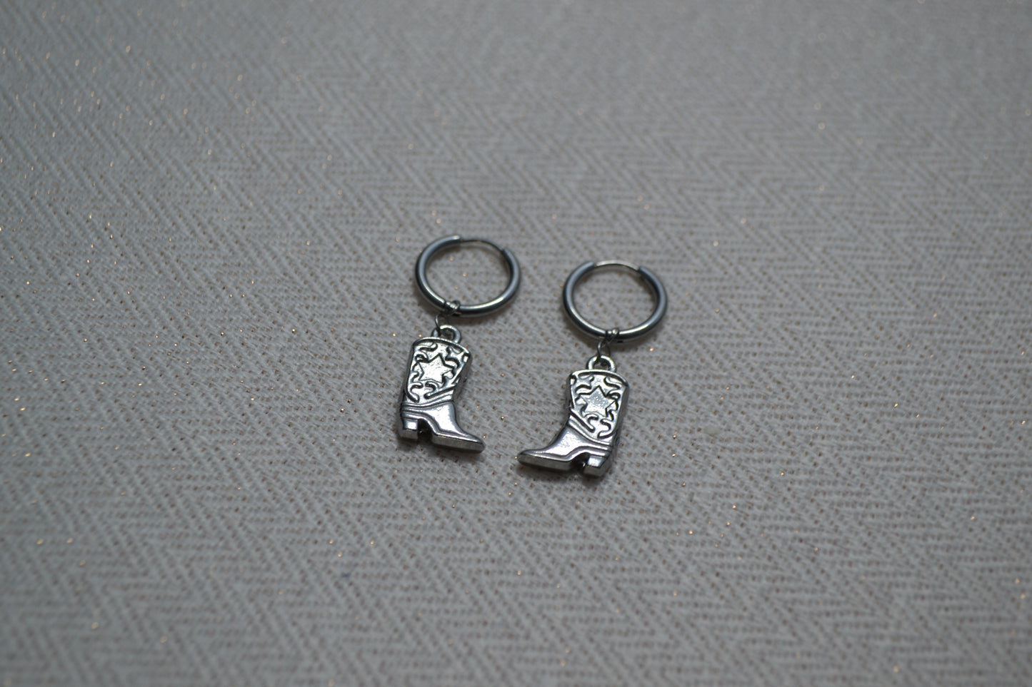 Yeehaw Oorbellen Zilver