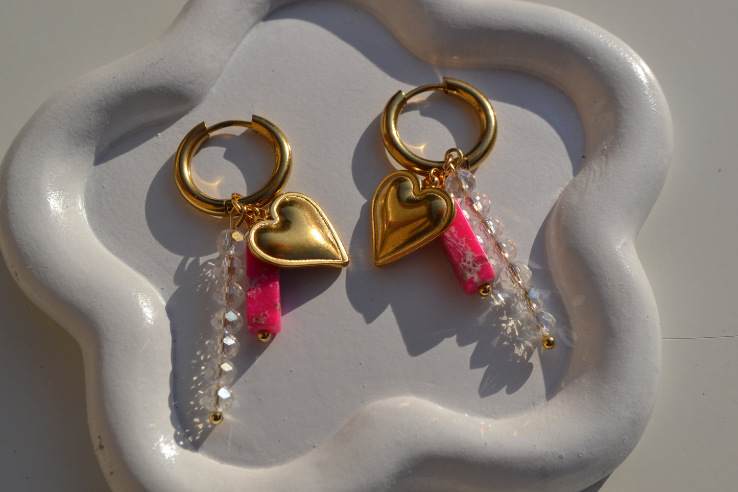 Blush Love Oorbellen goud