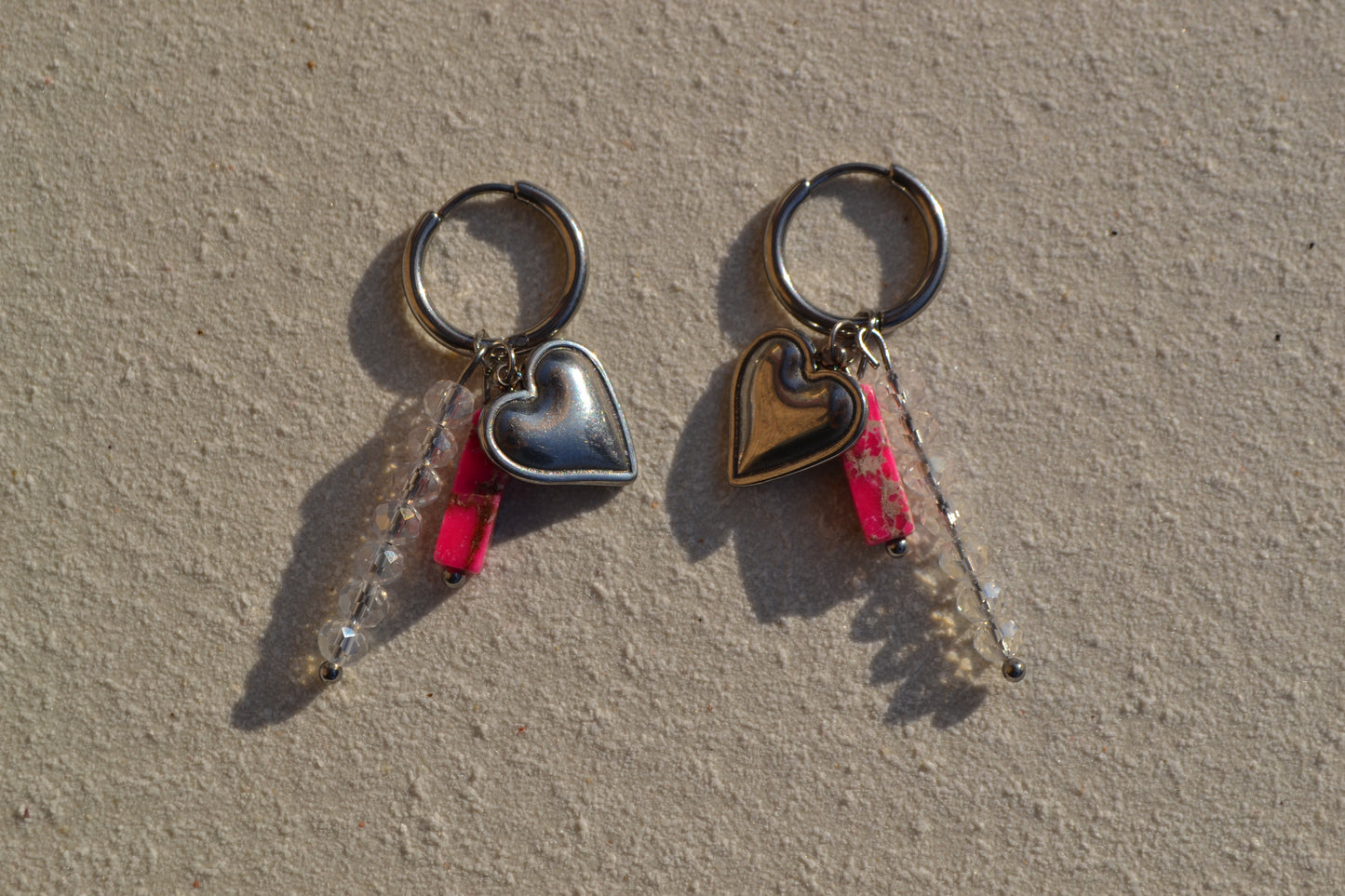 Blush Love Oorbellen Zilver