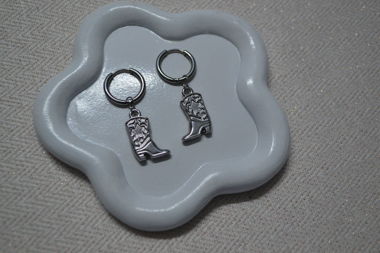 Yeehaw Oorbellen Zilver