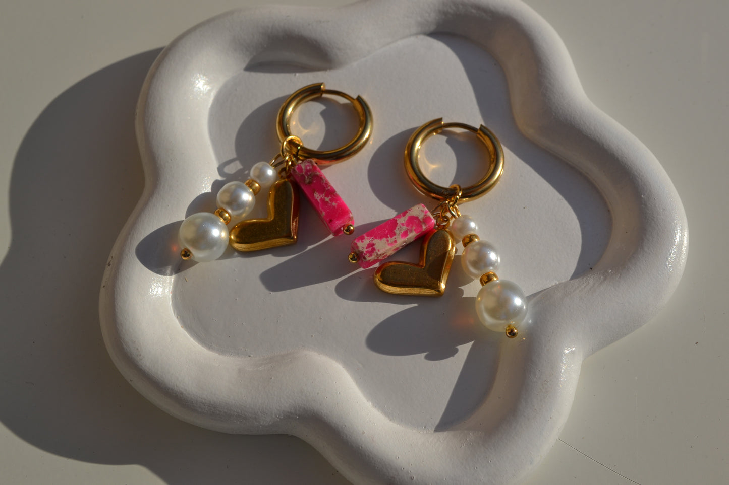 Amour Oorbellen Goud