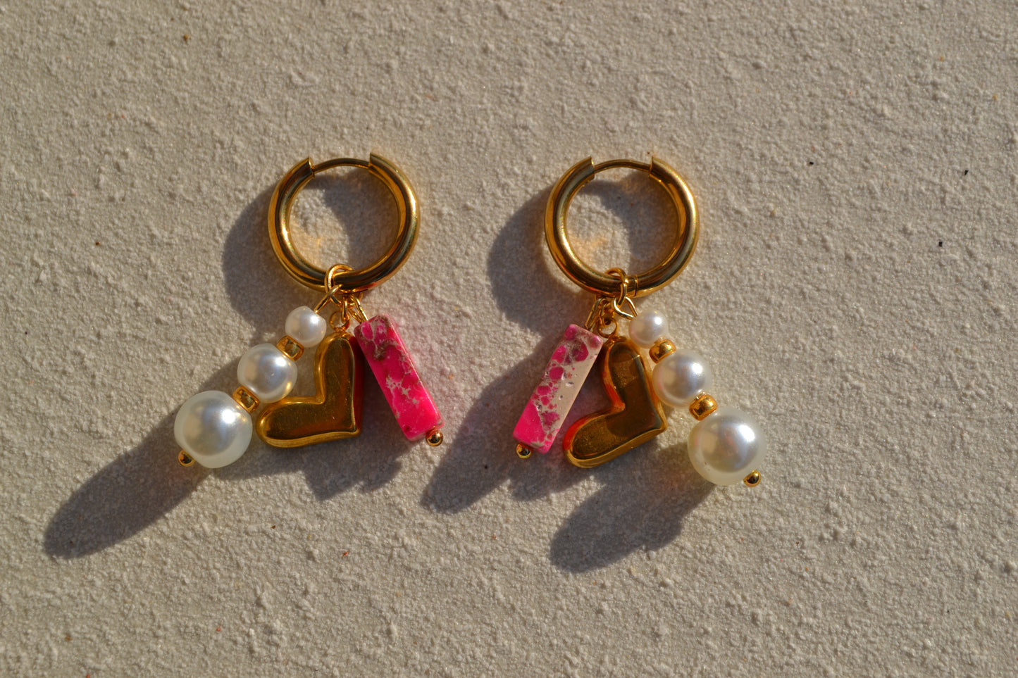 Amour Oorbellen Goud