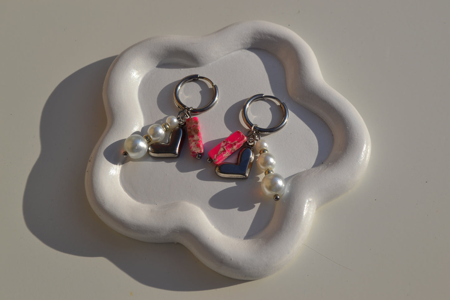 Amour Oorbellen Zilver