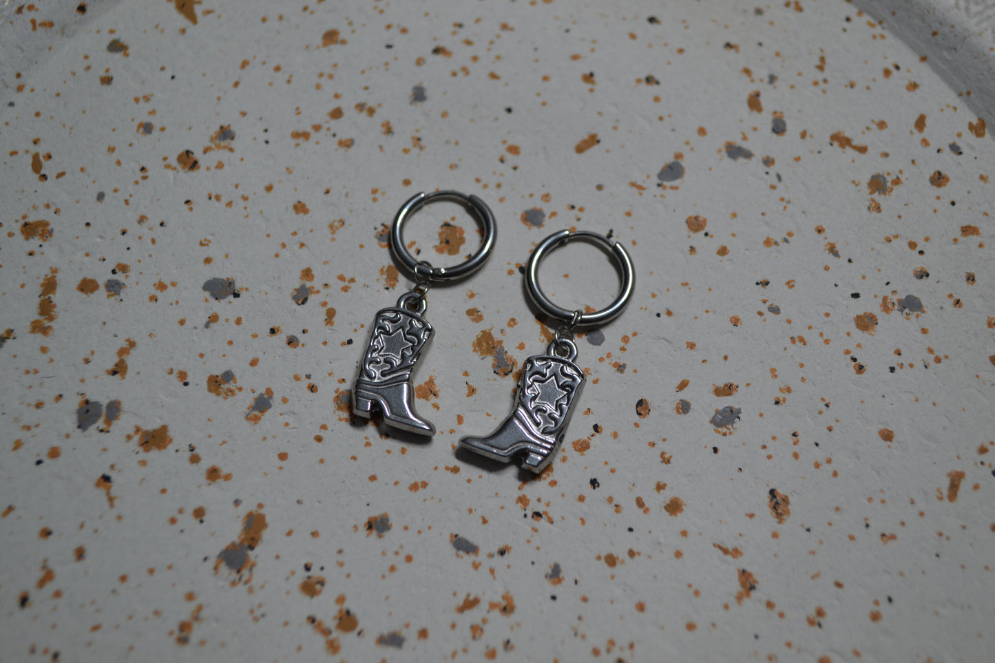 Yeehaw Oorbellen Zilver