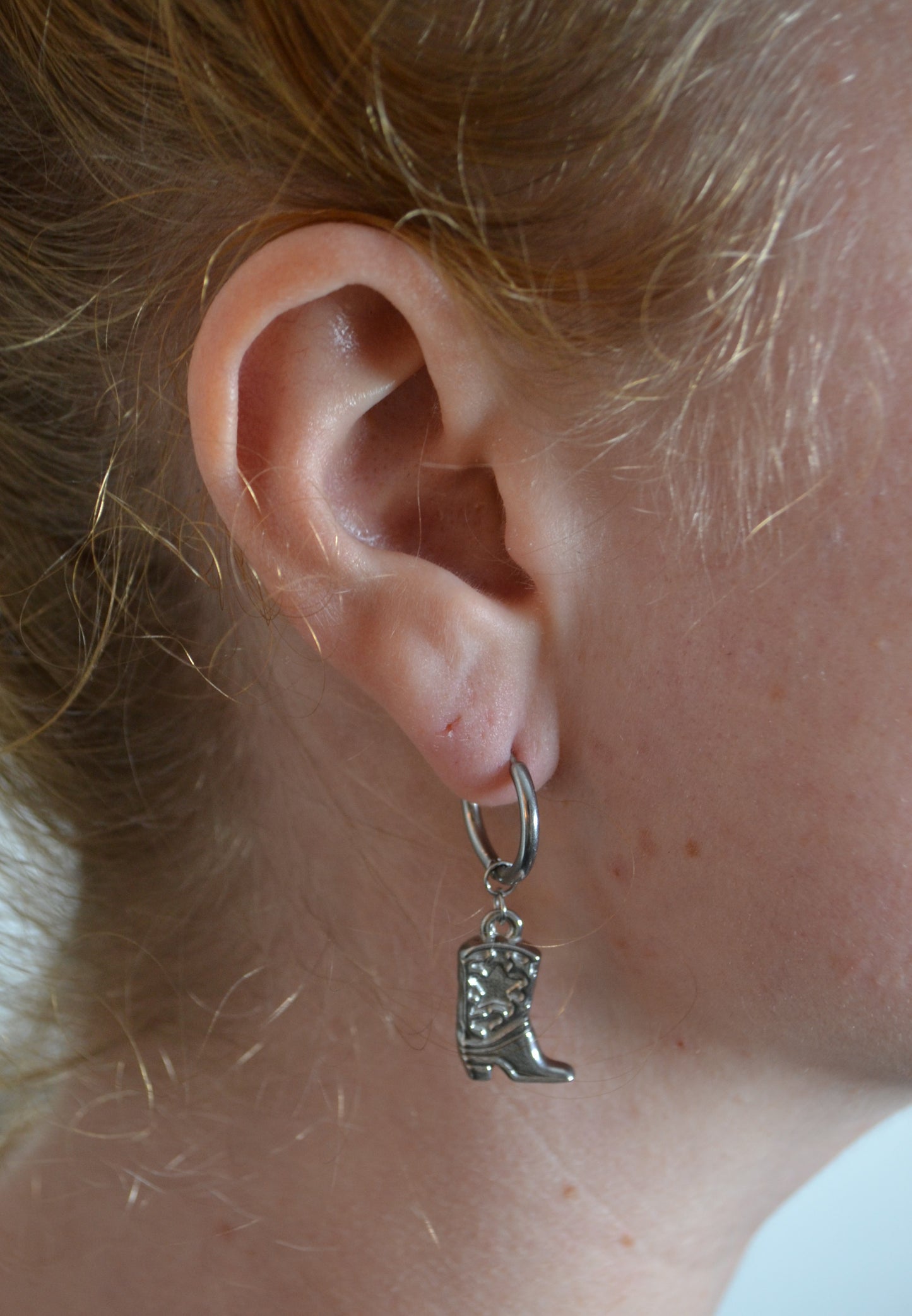 Yeehaw Oorbellen Zilver