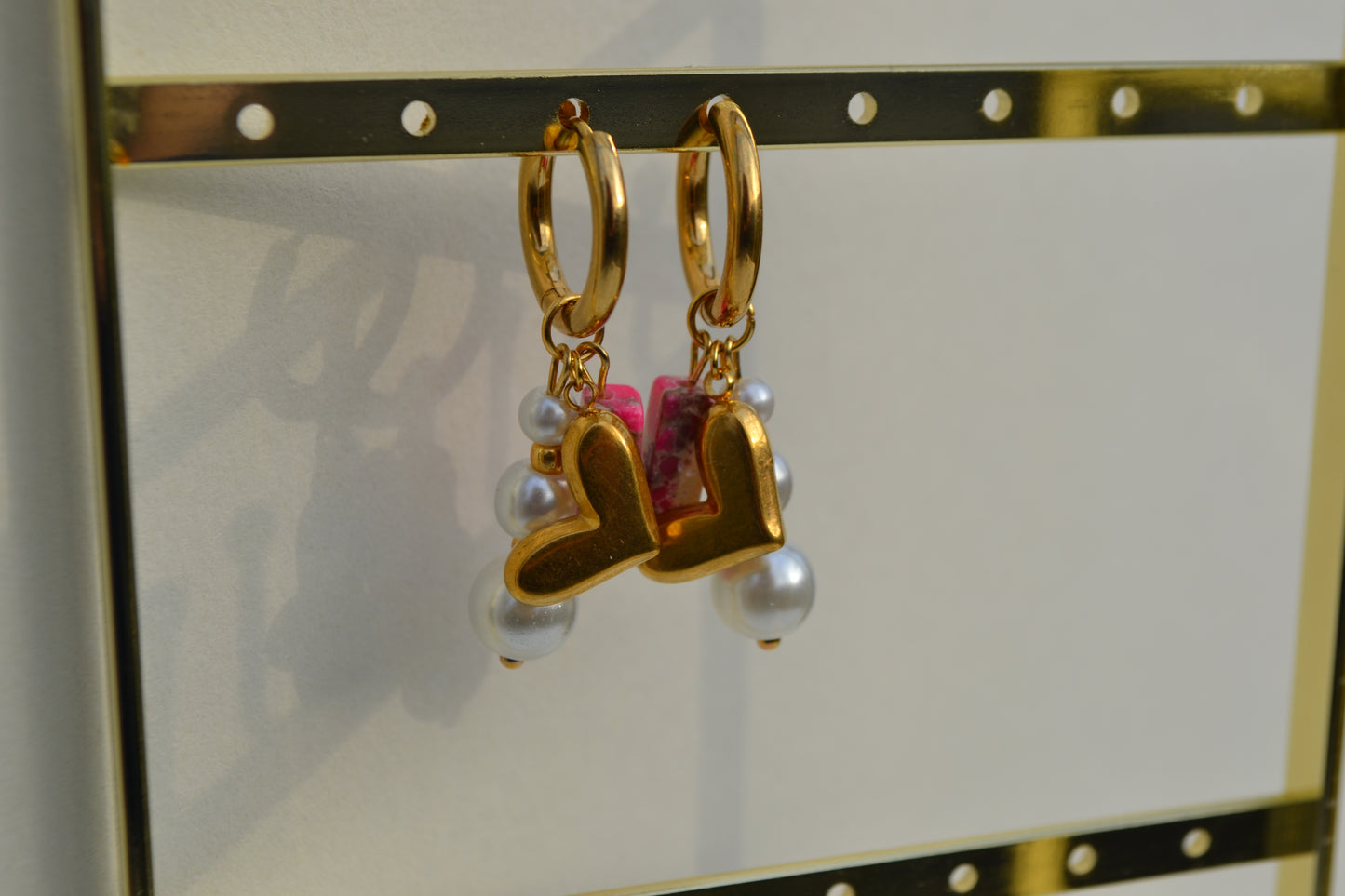 Amour Oorbellen Goud